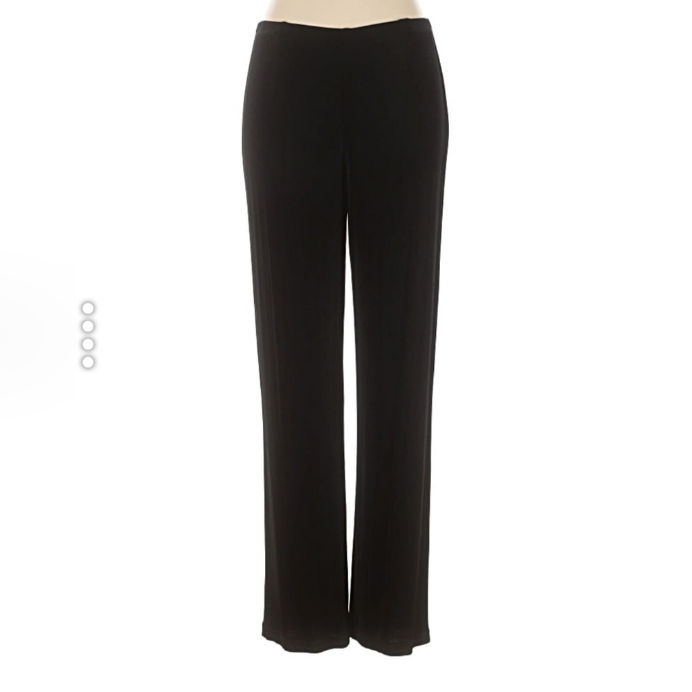 Chico's Elegant Black Wide Leg Women's Pants
